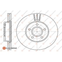 1618880180 EUROREPAR Гальмівний диск