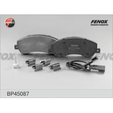 BP45087 FENOX Комплект гальмівних колодок дисковий гальм