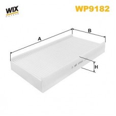 WP9182 WIX FILTERS Фільтр повітря у внутрішньому просторі