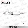 HA00007 MILES Глушник вихлопних газів кінцевий