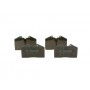 0 986 494 267 BOSCH Комплект гальмівних колодок дисковий гальм