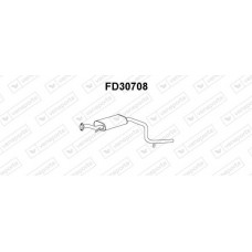 FD30708 VENEPORTE Предглушник вихлопних газів