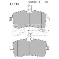 KBP1897 KEY PARTS Комплект гальмівних колодок дисковий гальм