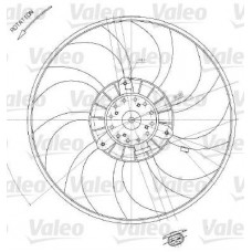 698412 VALEO Вентилятор охолодження двигуна