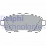 LP3364 DELPHI Комплект гальмівних колодок дисковий гальм