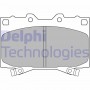 LP1308 DELPHI Комплект гальмівних колодок дисковий гальм