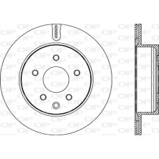 BDR2208.20 OPEN PARTS Гальмівний диск