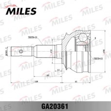 GA20361 MILES Шарнирный комплект, Привідний вал