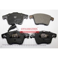 DBP1642 DYNAMATRIX Комплект гальмівних колодок дисковий гальм