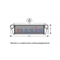 057015N AKS DASIS Интеркулер