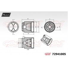 72941005 MAXTECH Поршень корпус скоби гальма