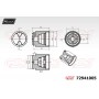 72941005 MAXTECH Поршень корпус скоби гальма