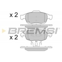 BP3329 BREMSI Комплект гальмівних колодок дисковий гальм
