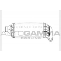 102403 AUTOGAMMA Интеркулер