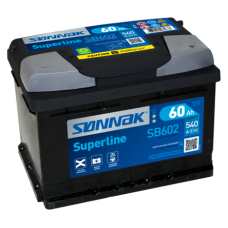 SB602 SONNAK Стартерна акумуляторна батарея