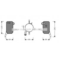 FDD119 AVA QUALITY COOLING Осушувач кондиціонера