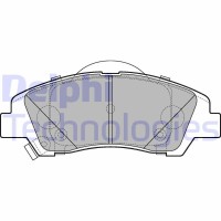 LP3265 DELPHI Комплект гальмівних колодок дисковий гальм