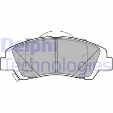 LP3265 DELPHI Комплект гальмівних колодок дисковий гальм