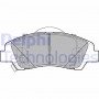 LP3265 DELPHI Комплект гальмівних колодок дисковий гальм
