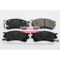DBP950 DYNAMATRIX Комплект гальмівних колодок дисковий гальм