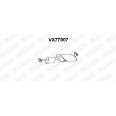 VX77007 VENEPORTE Глушник вихлопних газів кінцевий