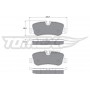 TX 17-72 TOMEX Brakes Комплект гальмівних колодок дисковий гальм