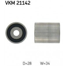 VKM 21142 SKF Паразитный / Ведущий ролик, Зубчастий ремінь