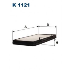 K 1121 FILTRON Фільтр повітря у внутрішньому просторі