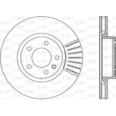 BDR1417.20 OPEN PARTS Гальмівний диск