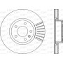 BDR1417.20 OPEN PARTS Гальмівний диск