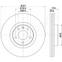 DI-0926 JAPANPARTS Гальмівний диск