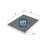 54.263.00 UFI Фільтр повітря у внутрішньому просторі