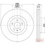 DI-0929C JAPANPARTS Гальмівний диск