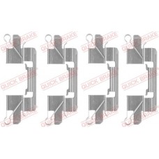 109-1769 QUICK BRAKE Комплектуючі колодки дискового гальма