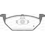 BPA0633.41 OPEN PARTS Комплект гальмівних колодок дисковий гальм