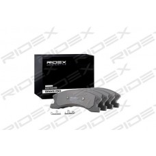 402B0304 RIDEX КомплеК т гальмівних колодок, дискове гальмо