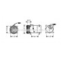 CNAK158 AVA QUALITY COOLING Компресор кондиціонера