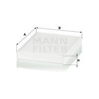 CU 2433 MANN-FILTER Фільтр повітря у внутрішньому просторі