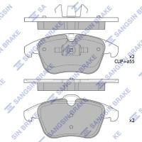 SP2101-F Hi-Q Комплект гальмівних колодок дисковий гальм