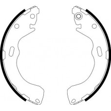 8DB 355 002-661 HELLA PAGID Комплект гальмівних колодок