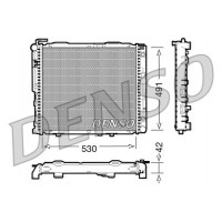 DRM17037 DENSO Радіатор охолодження двигуна