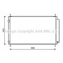 TO5708D AVA QUALITY COOLING Конденсатор кондиціонера