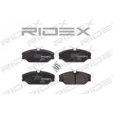 402B0150 RIDEX Комплект гальмівних колодок дисковий гальм