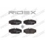 402B0150 RIDEX Комплект гальмівних колодок дисковий гальм
