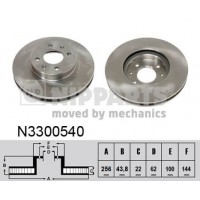 N3300540 NIPPARTS Гальмівний диск