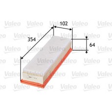 585311 VALEO Повітряний фільтр