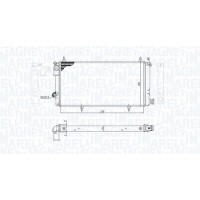 350213786000 MAGNETI MARELLI Радіатор охолодження двигуна