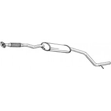 285-795 BOSAL Середній глушник вихлопних газів