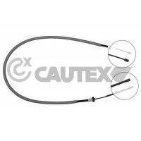 028344 CAUTEX Тросик, cтояночный тормоз