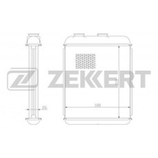 MK-5081 ZEKKERT Теплообмінник обігрів салону